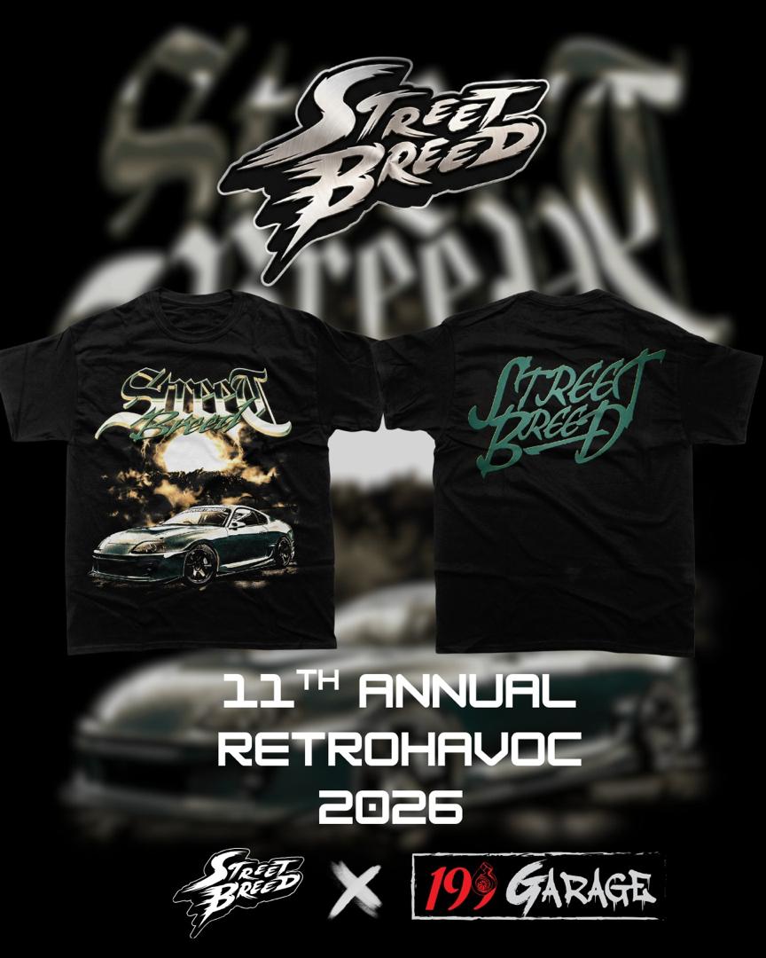 Streetbreed x 19s Garage RetroHavoc 2026 Tee